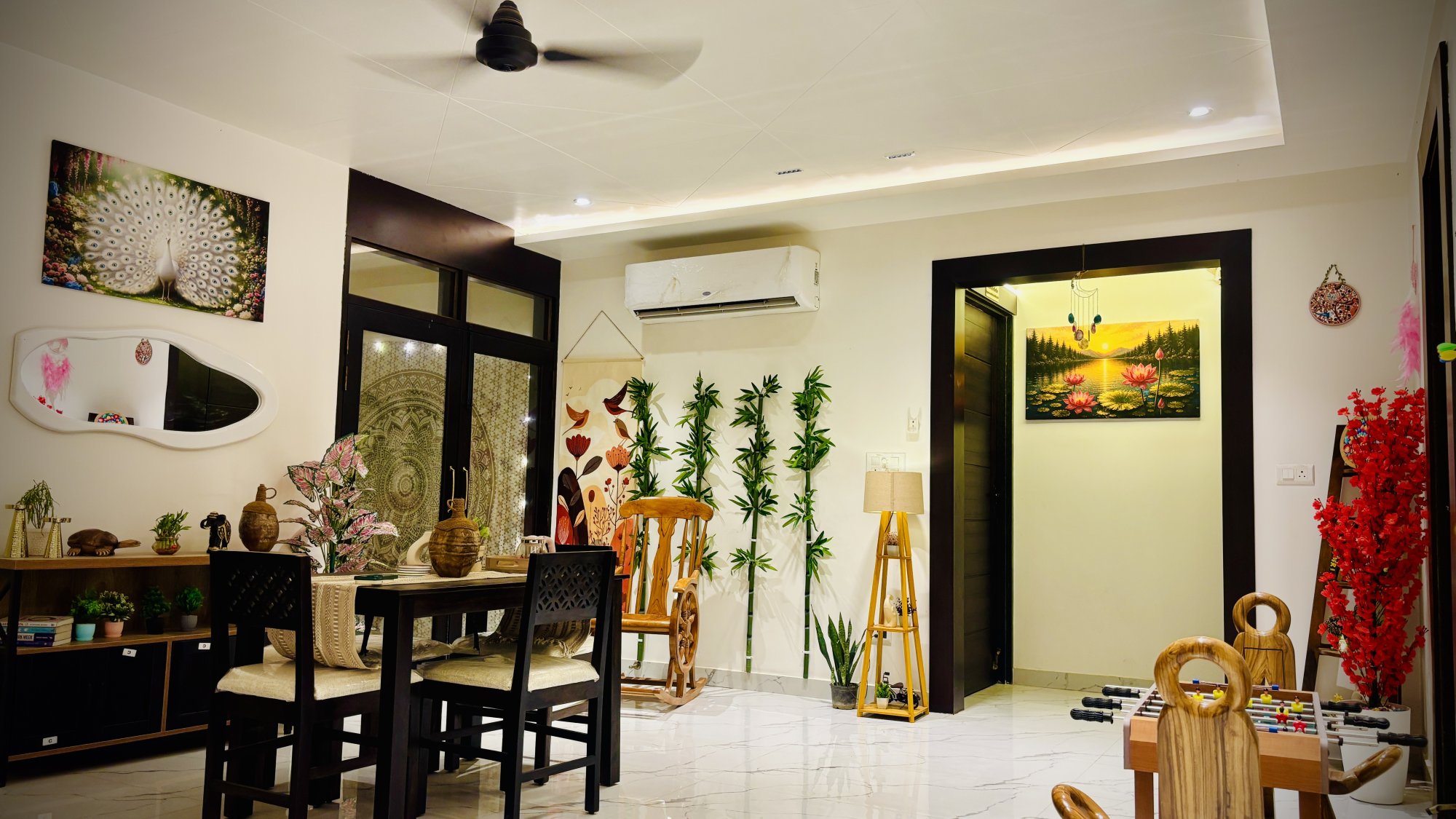 Dining Lounge – Handcrafted Dining & Conversation Setting