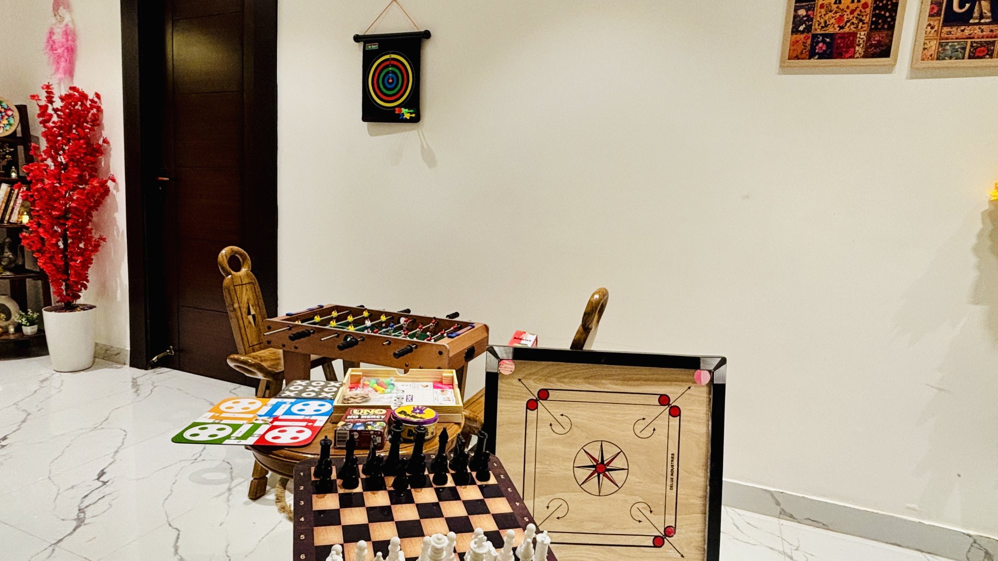 Indoor Entertainment – Foosball & Games Nook