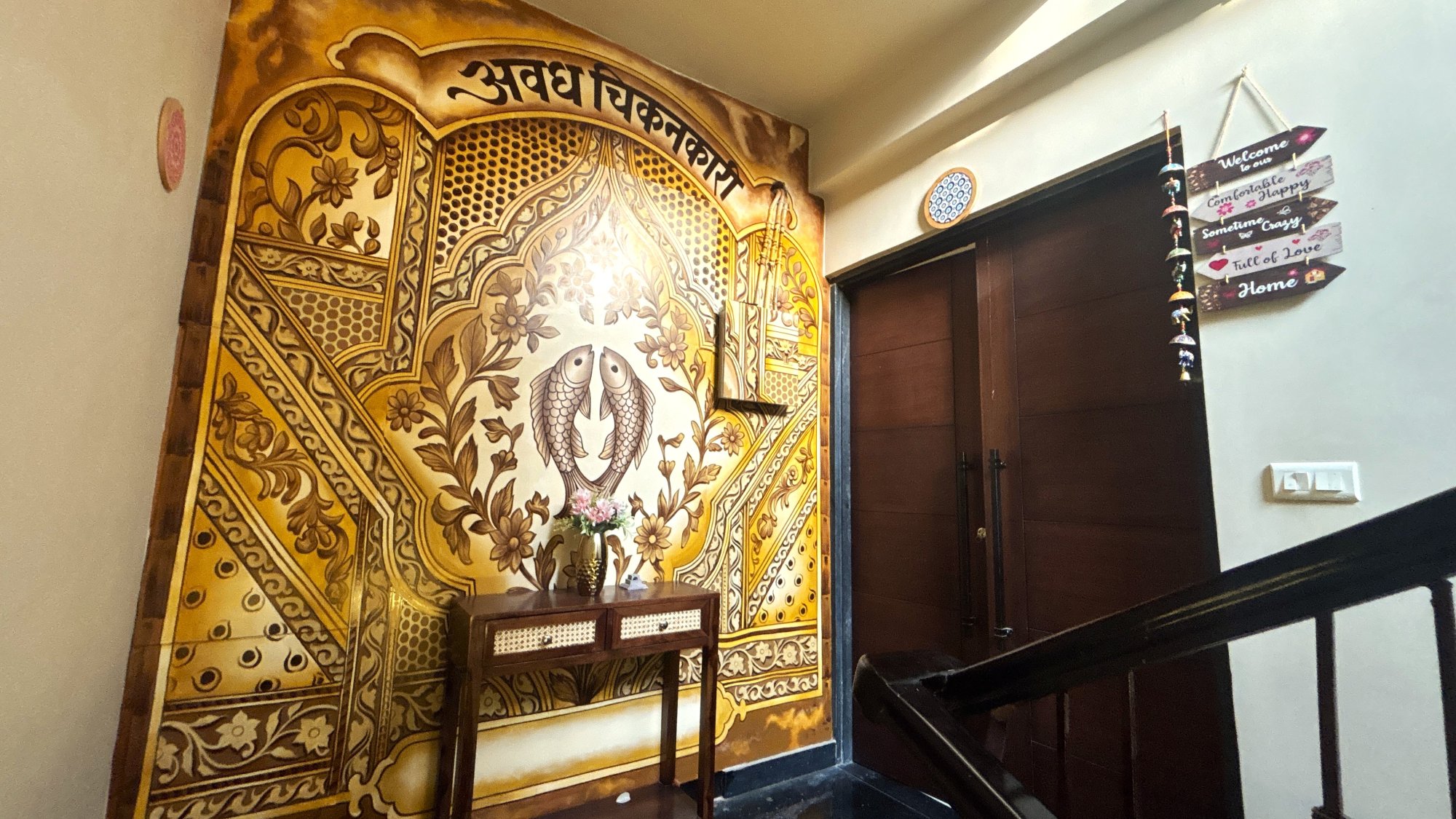 Heritage Mural – "Avadh Vishramsthalya" Nawabi Narrative Art